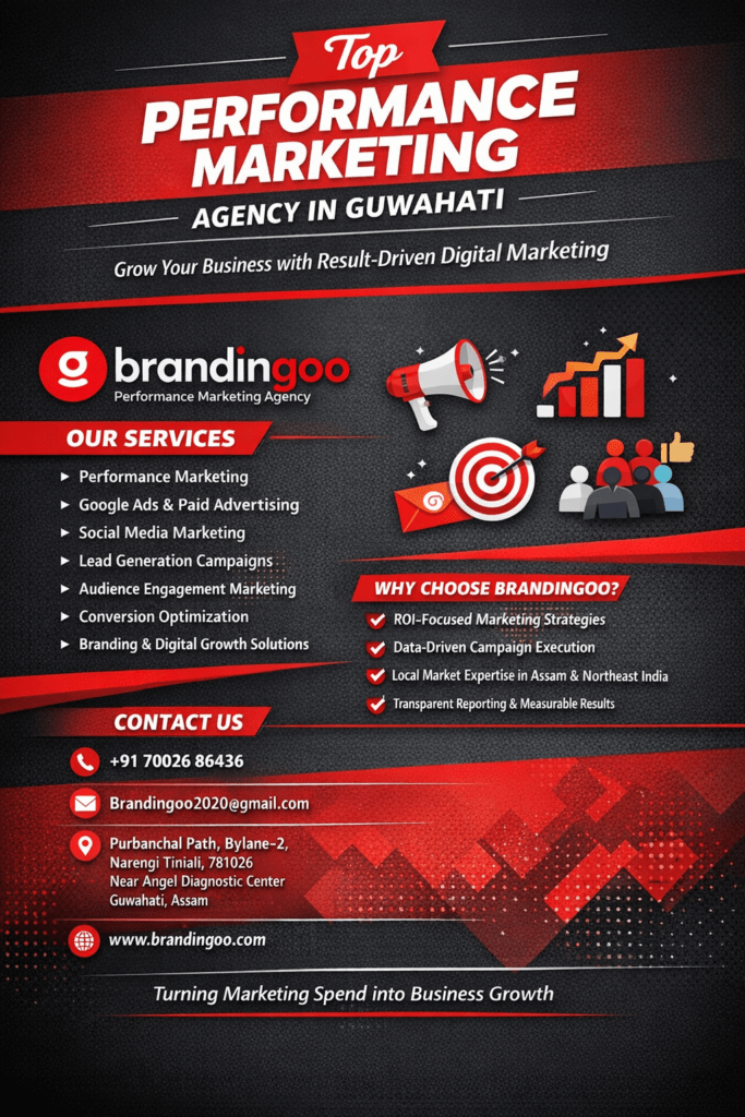 Top performance marketing agency in Guwahati for business growth